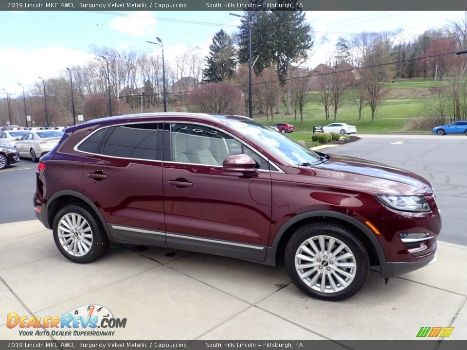 Burgundy Velvet Metallic 2019 Lincoln MKC AWD Photo #7