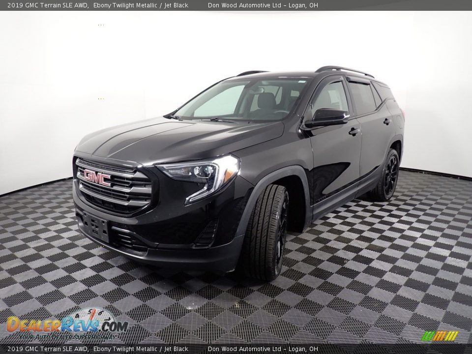 2019 GMC Terrain SLE AWD Ebony Twilight Metallic / Jet Black Photo #8