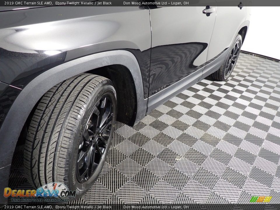 2019 GMC Terrain SLE AWD Ebony Twilight Metallic / Jet Black Photo #9