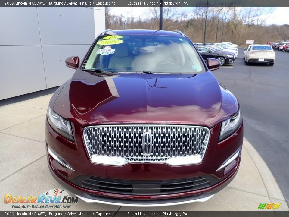 2019 Lincoln MKC AWD Burgundy Velvet Metallic / Cappuccino Photo #9