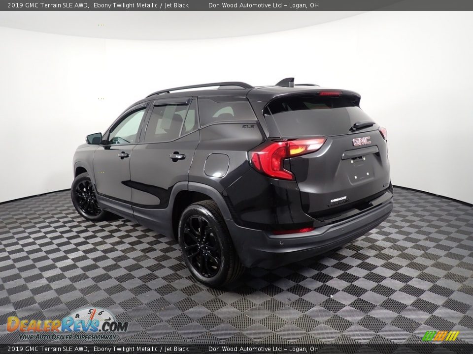 2019 GMC Terrain SLE AWD Ebony Twilight Metallic / Jet Black Photo #11