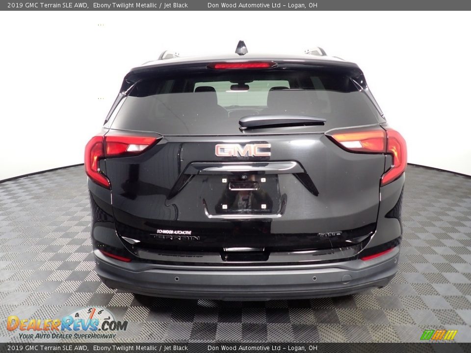2019 GMC Terrain SLE AWD Ebony Twilight Metallic / Jet Black Photo #12