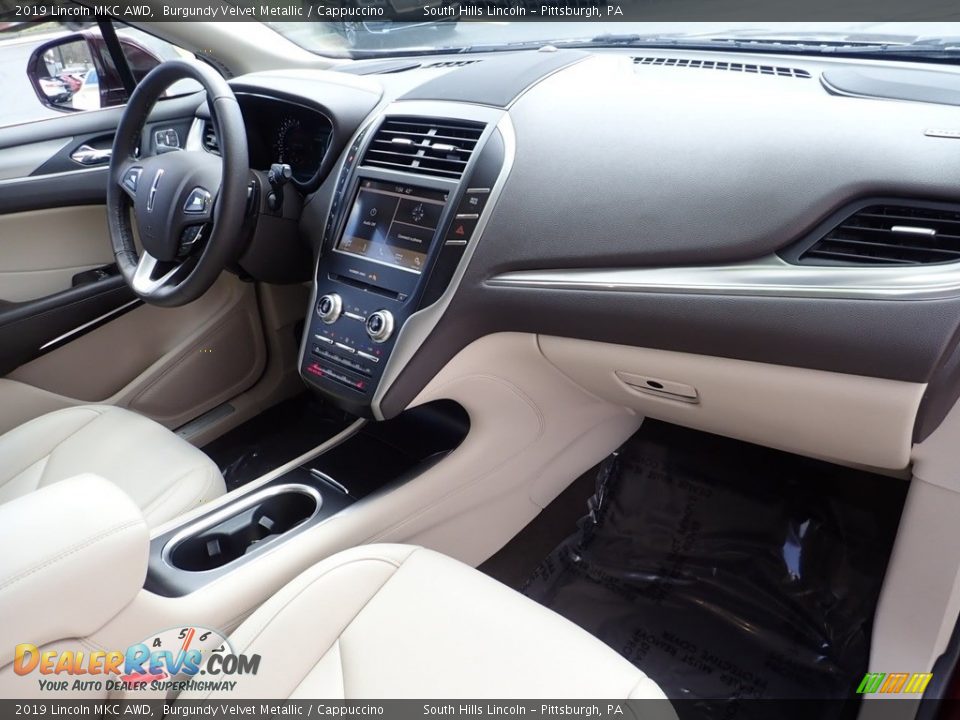 2019 Lincoln MKC AWD Burgundy Velvet Metallic / Cappuccino Photo #12