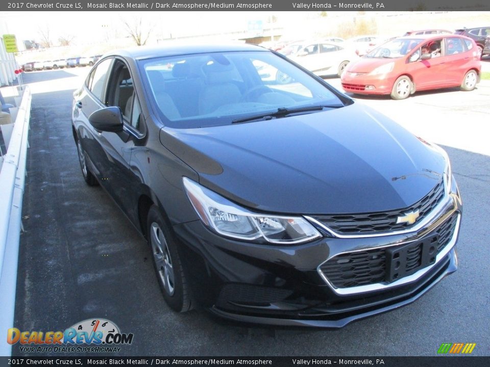 2017 Chevrolet Cruze LS Mosaic Black Metallic / Dark Atmosphere/Medium Atmosphere Photo #7