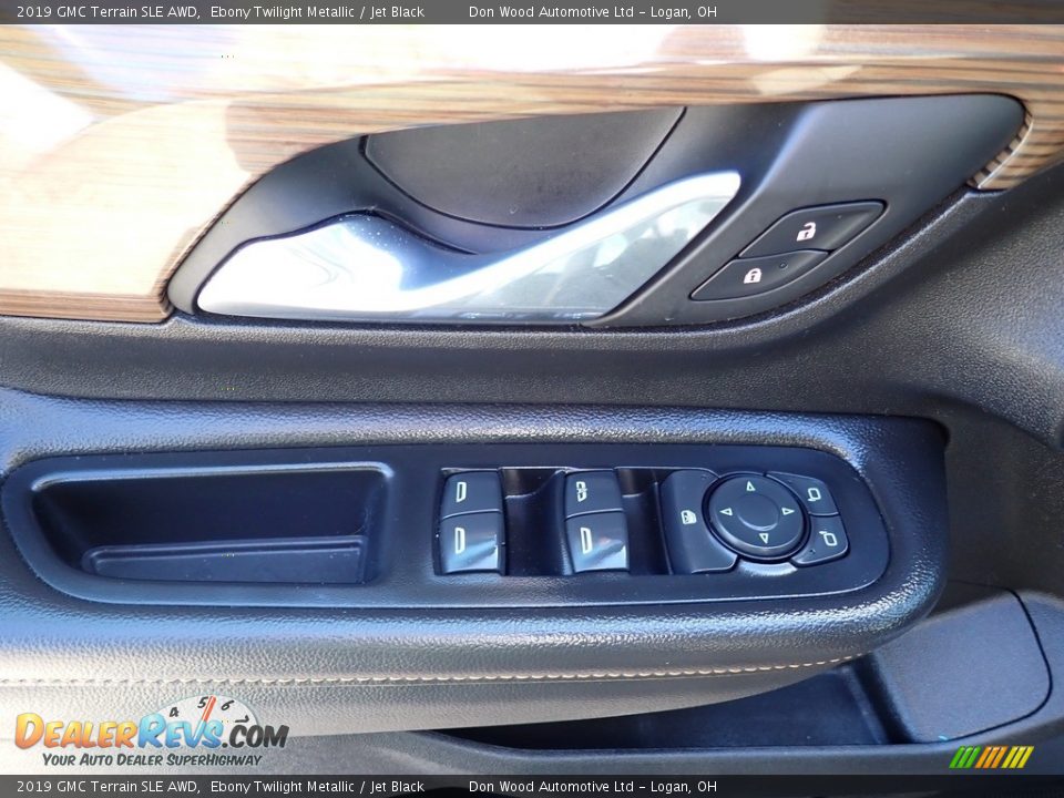 2019 GMC Terrain SLE AWD Ebony Twilight Metallic / Jet Black Photo #19