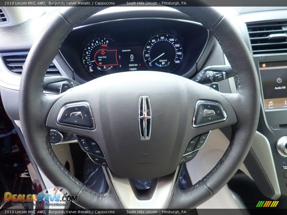 2019 Lincoln MKC AWD Steering Wheel Photo #21