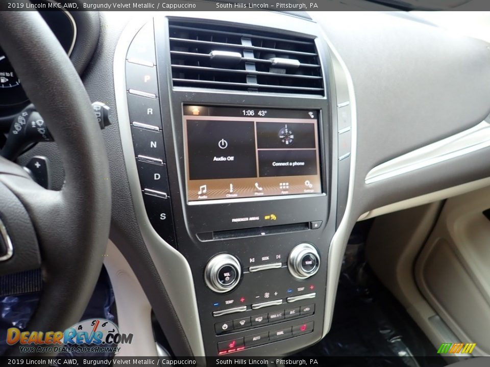 2019 Lincoln MKC AWD Burgundy Velvet Metallic / Cappuccino Photo #22