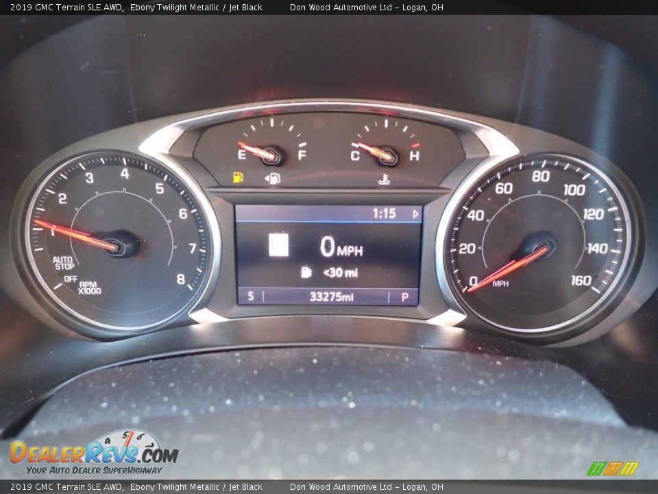 2019 GMC Terrain SLE AWD Ebony Twilight Metallic / Jet Black Photo #22