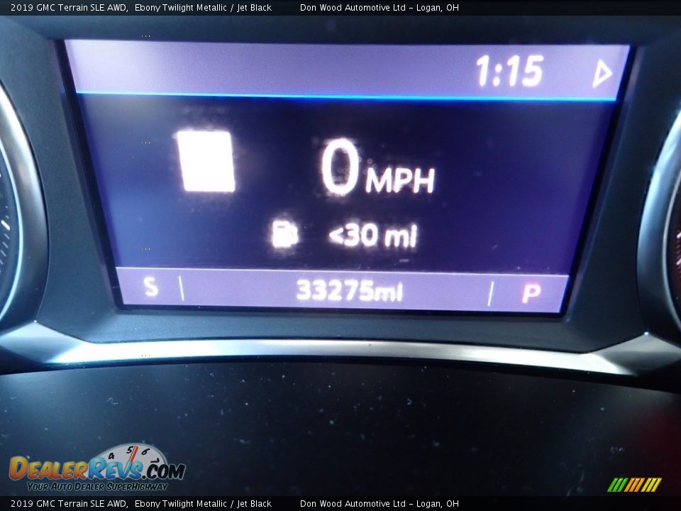 2019 GMC Terrain SLE AWD Ebony Twilight Metallic / Jet Black Photo #23