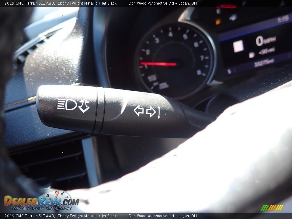 2019 GMC Terrain SLE AWD Ebony Twilight Metallic / Jet Black Photo #24
