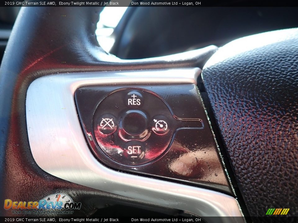 2019 GMC Terrain SLE AWD Ebony Twilight Metallic / Jet Black Photo #25