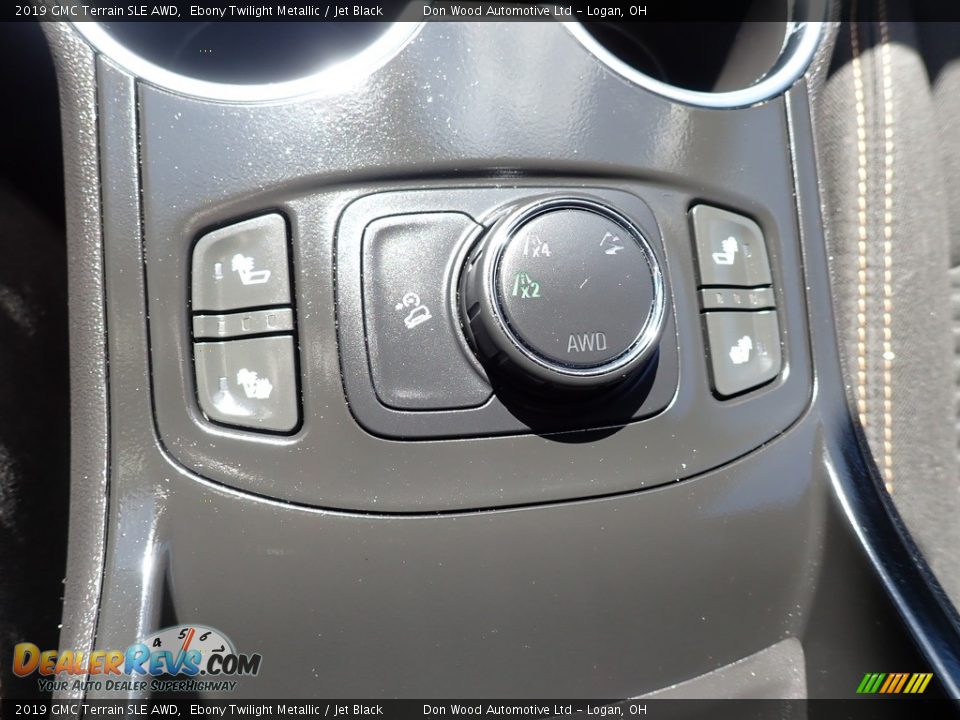 2019 GMC Terrain SLE AWD Ebony Twilight Metallic / Jet Black Photo #30