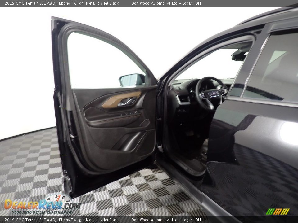 2019 GMC Terrain SLE AWD Ebony Twilight Metallic / Jet Black Photo #31