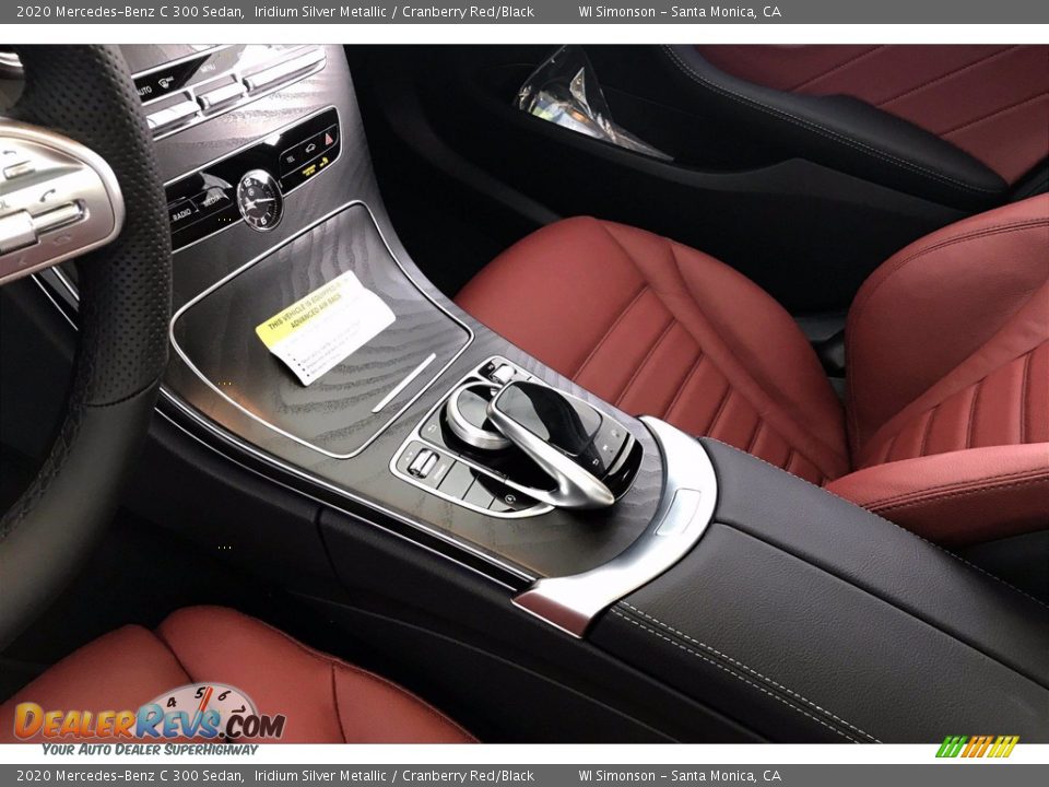 2020 Mercedes-Benz C 300 Sedan Iridium Silver Metallic / Cranberry Red/Black Photo #7
