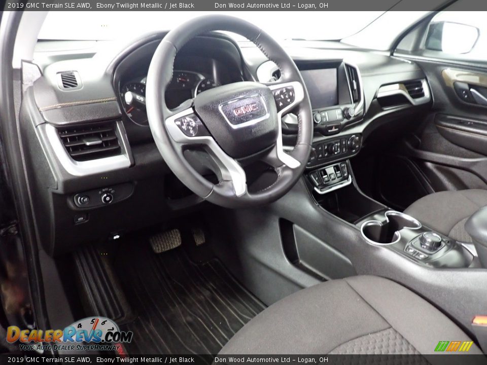 2019 GMC Terrain SLE AWD Ebony Twilight Metallic / Jet Black Photo #32