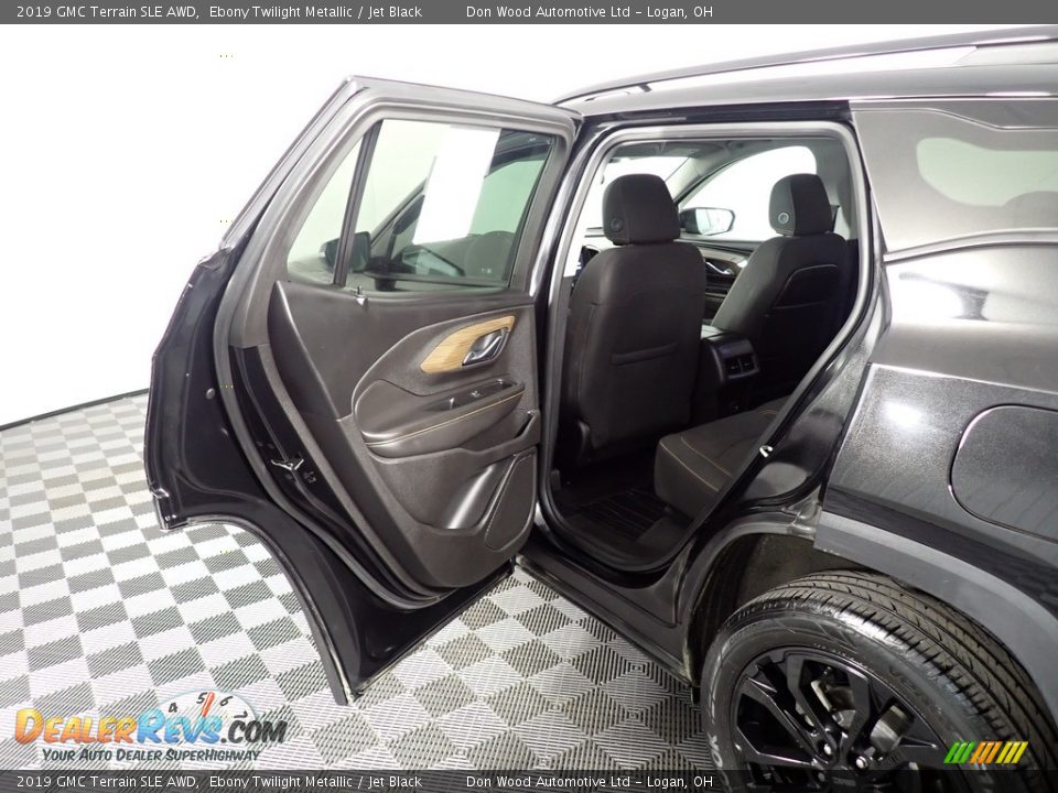 2019 GMC Terrain SLE AWD Ebony Twilight Metallic / Jet Black Photo #34