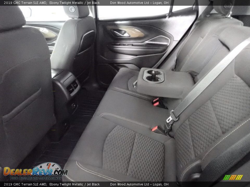2019 GMC Terrain SLE AWD Ebony Twilight Metallic / Jet Black Photo #35