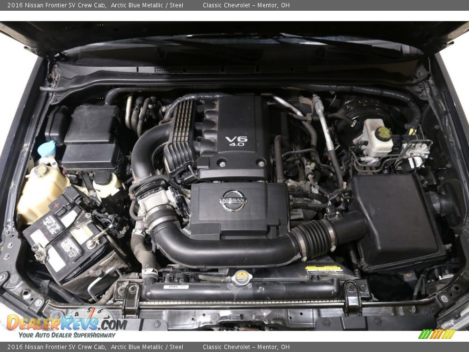 2016 Nissan Frontier SV Crew Cab 4.0 Liter DOHC 24-Valve CVTCS V6 Engine Photo #16