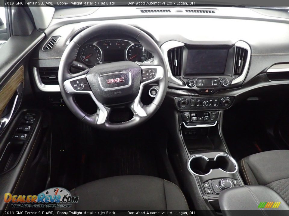 2019 GMC Terrain SLE AWD Ebony Twilight Metallic / Jet Black Photo #36