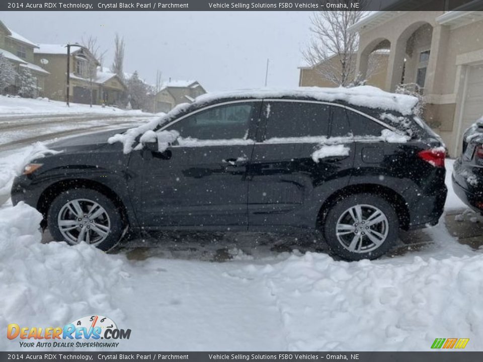 2014 Acura RDX Technology Crystal Black Pearl / Parchment Photo #1