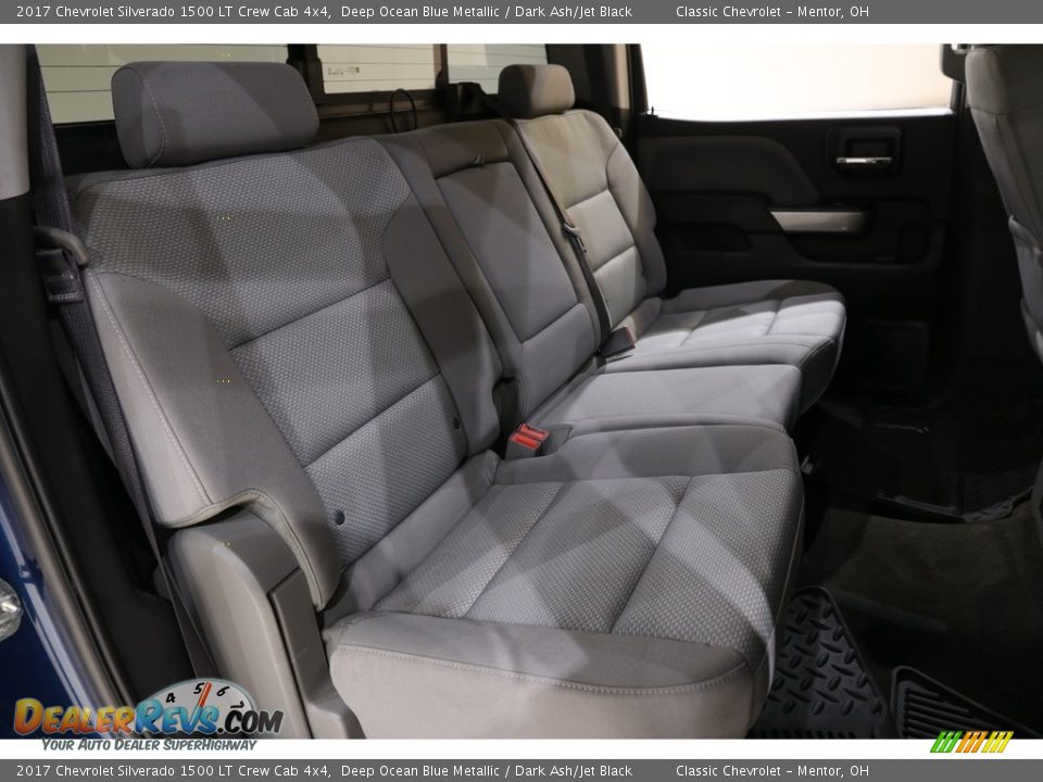 2017 Chevrolet Silverado 1500 LT Crew Cab 4x4 Deep Ocean Blue Metallic / Dark Ash/Jet Black Photo #16