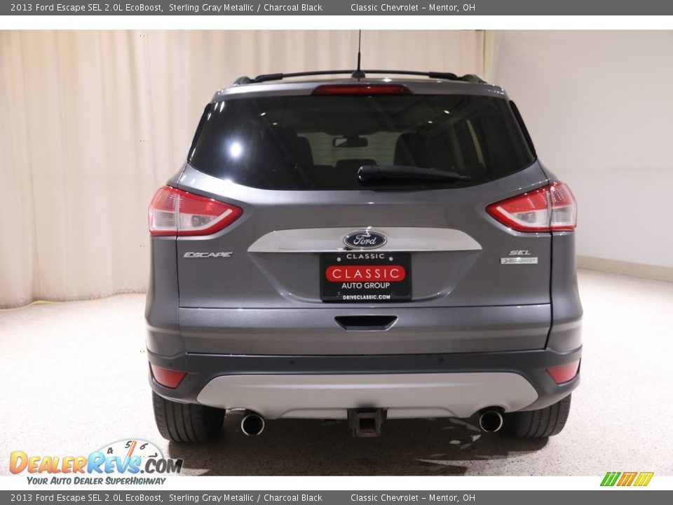 2013 Ford Escape SEL 2.0L EcoBoost Sterling Gray Metallic / Charcoal Black Photo #21