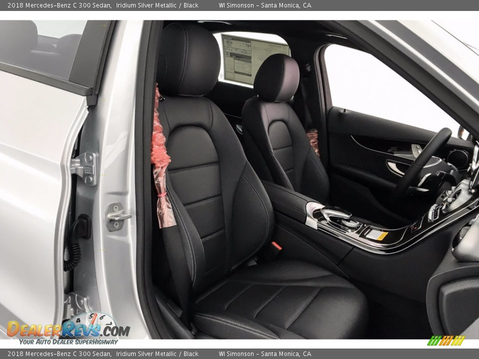 2018 Mercedes-Benz C 300 Sedan Iridium Silver Metallic / Black Photo #2