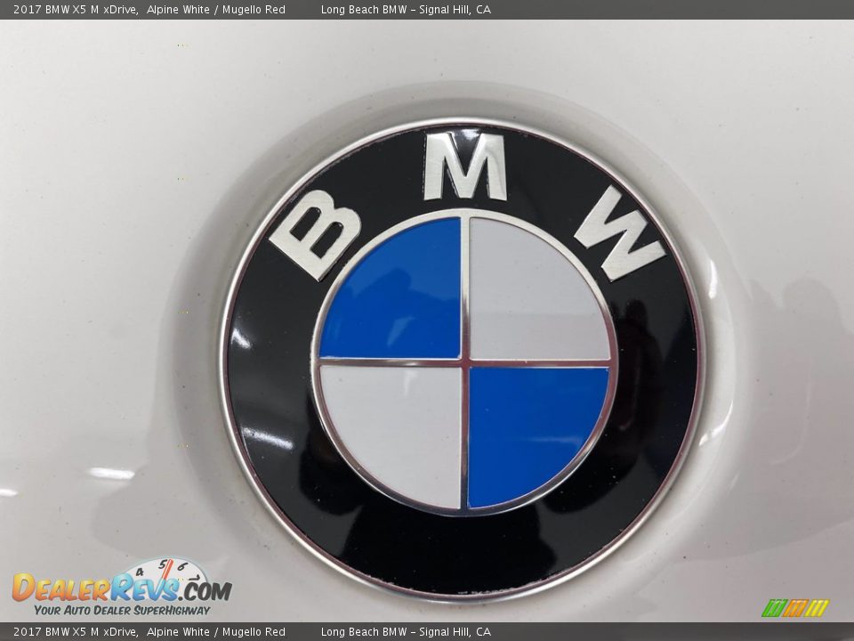 2017 BMW X5 M xDrive Alpine White / Mugello Red Photo #8
