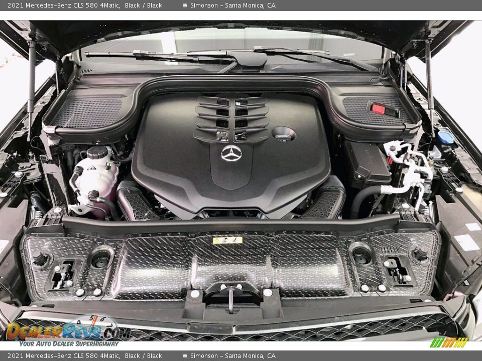 2021 Mercedes-Benz GLS 580 4Matic Black / Black Photo #9