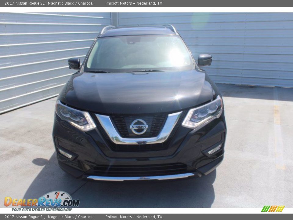 2017 Nissan Rogue SL Magnetic Black / Charcoal Photo #3