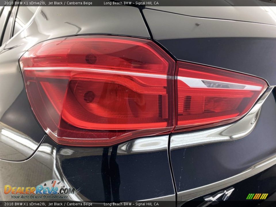 2018 BMW X1 sDrive28i Jet Black / Canberra Beige Photo #9