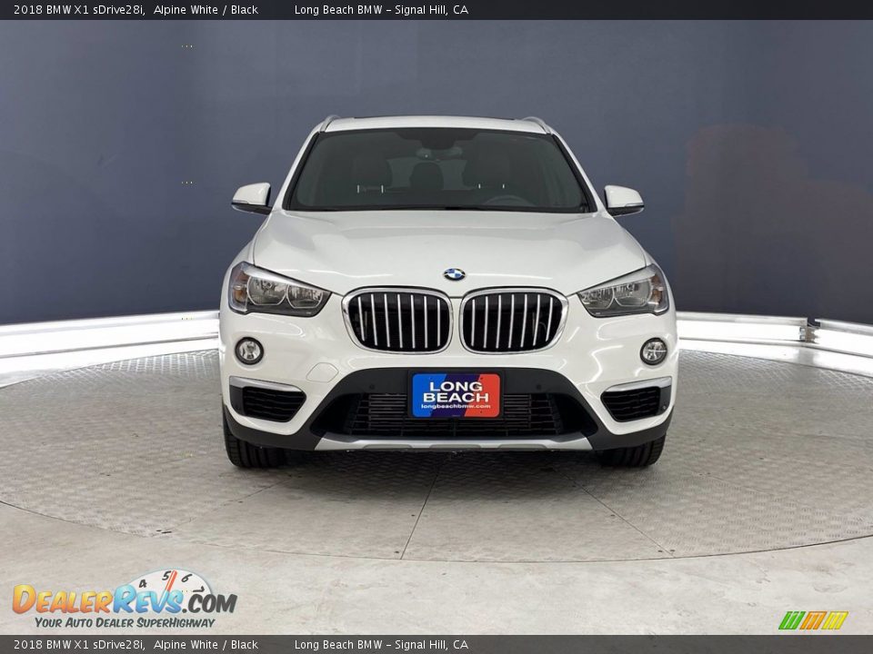 2018 BMW X1 sDrive28i Alpine White / Black Photo #2