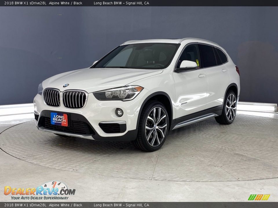 2018 BMW X1 sDrive28i Alpine White / Black Photo #3