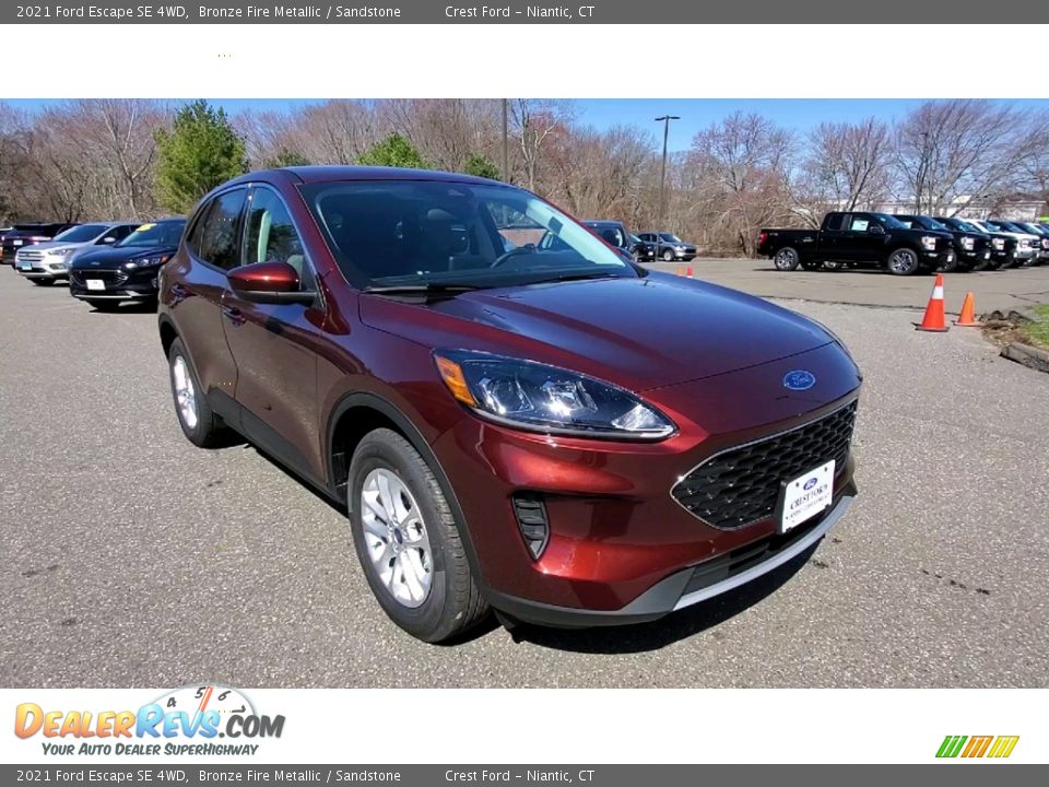 2021 Ford Escape SE 4WD Bronze Fire Metallic / Sandstone Photo #1
