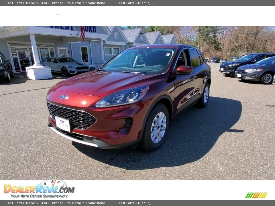 2021 Ford Escape SE 4WD Bronze Fire Metallic / Sandstone Photo #3