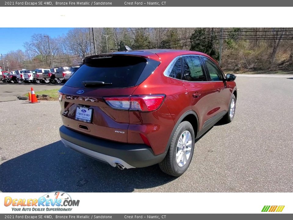 2021 Ford Escape SE 4WD Bronze Fire Metallic / Sandstone Photo #7