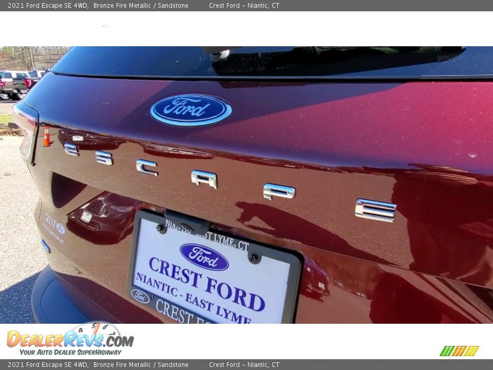 2021 Ford Escape SE 4WD Bronze Fire Metallic / Sandstone Photo #9