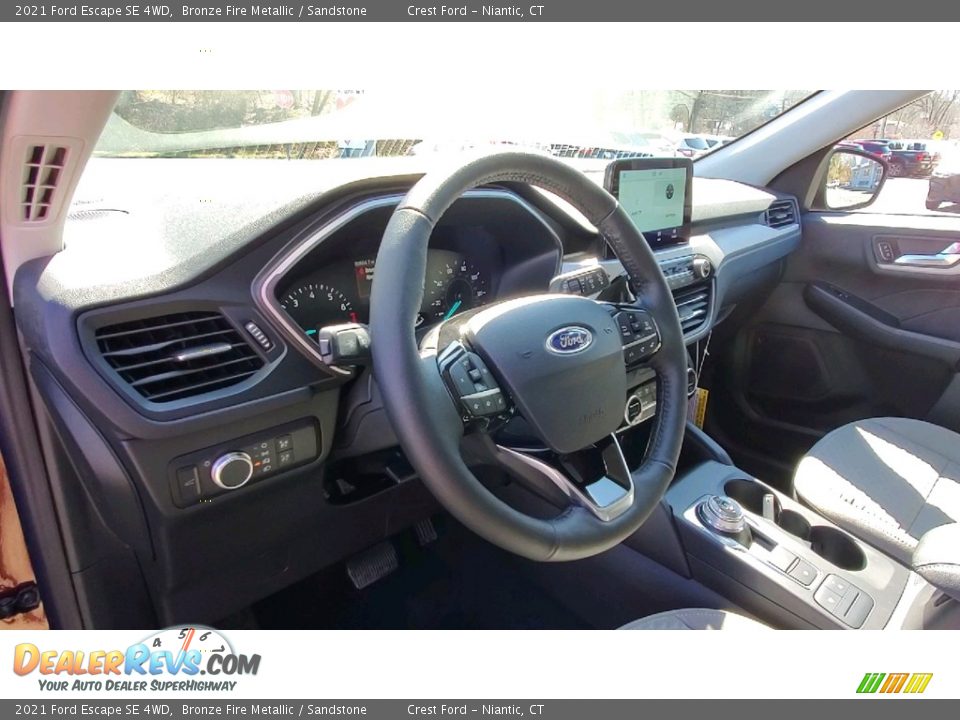 2021 Ford Escape SE 4WD Bronze Fire Metallic / Sandstone Photo #10