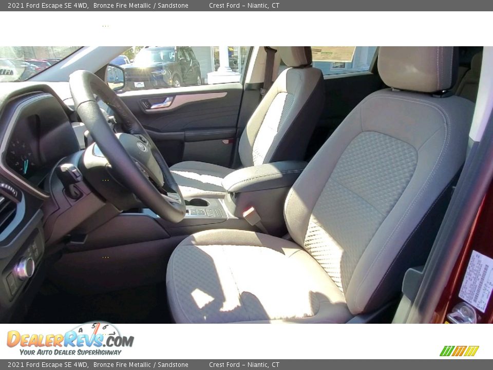 2021 Ford Escape SE 4WD Bronze Fire Metallic / Sandstone Photo #11