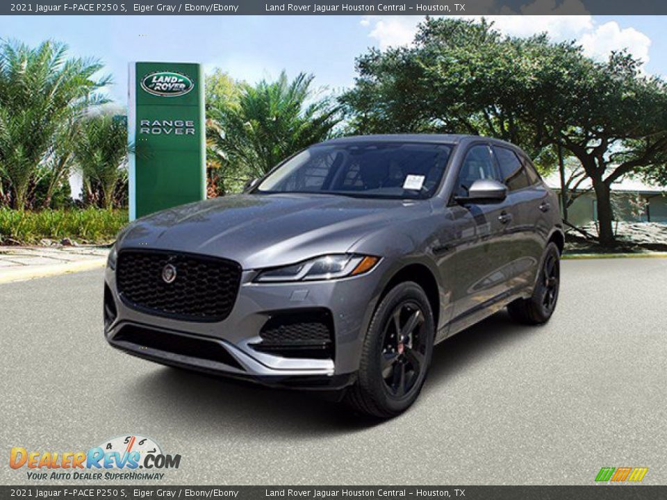 2021 Jaguar F-PACE P250 S Eiger Gray / Ebony/Ebony Photo #1