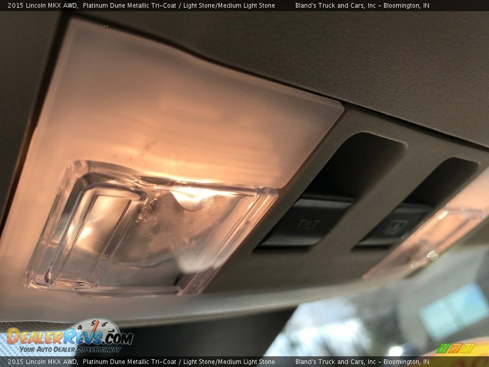2015 Lincoln MKX AWD Platinum Dune Metallic Tri-Coat / Light Stone/Medium Light Stone Photo #27