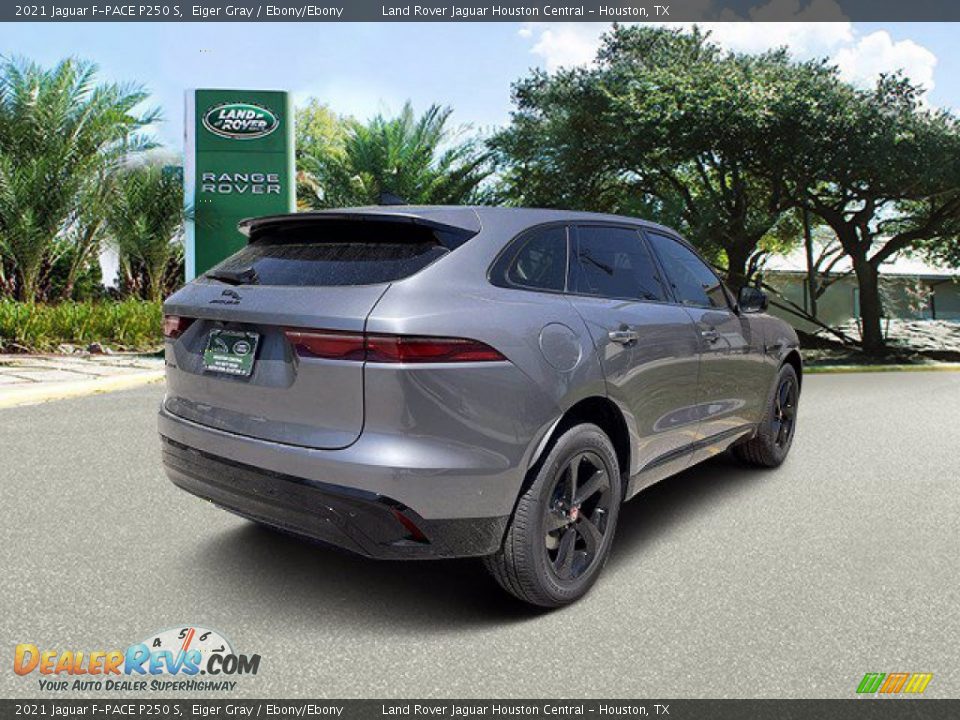 2021 Jaguar F-PACE P250 S Eiger Gray / Ebony/Ebony Photo #3