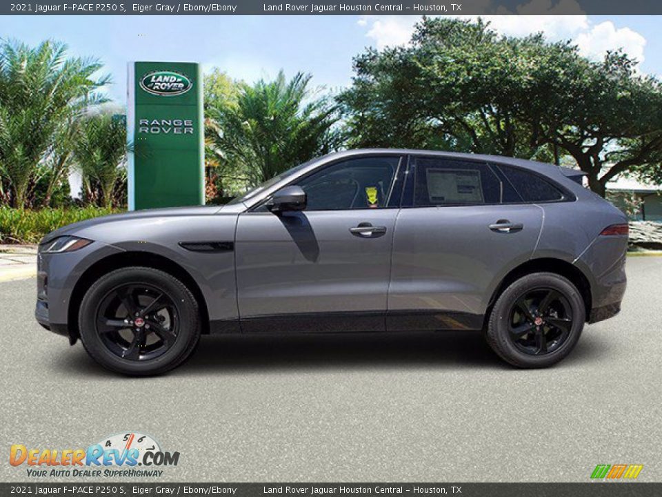 2021 Jaguar F-PACE P250 S Eiger Gray / Ebony/Ebony Photo #7