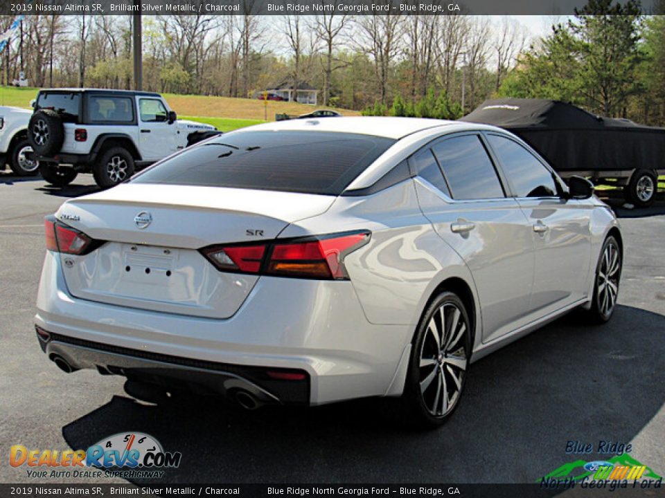 2019 Nissan Altima SR Brilliant Silver Metallic / Charcoal Photo #5