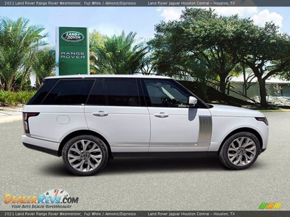 2021 Land Rover Range Rover Westminster Fuji White / Almond/Espresso Photo #8