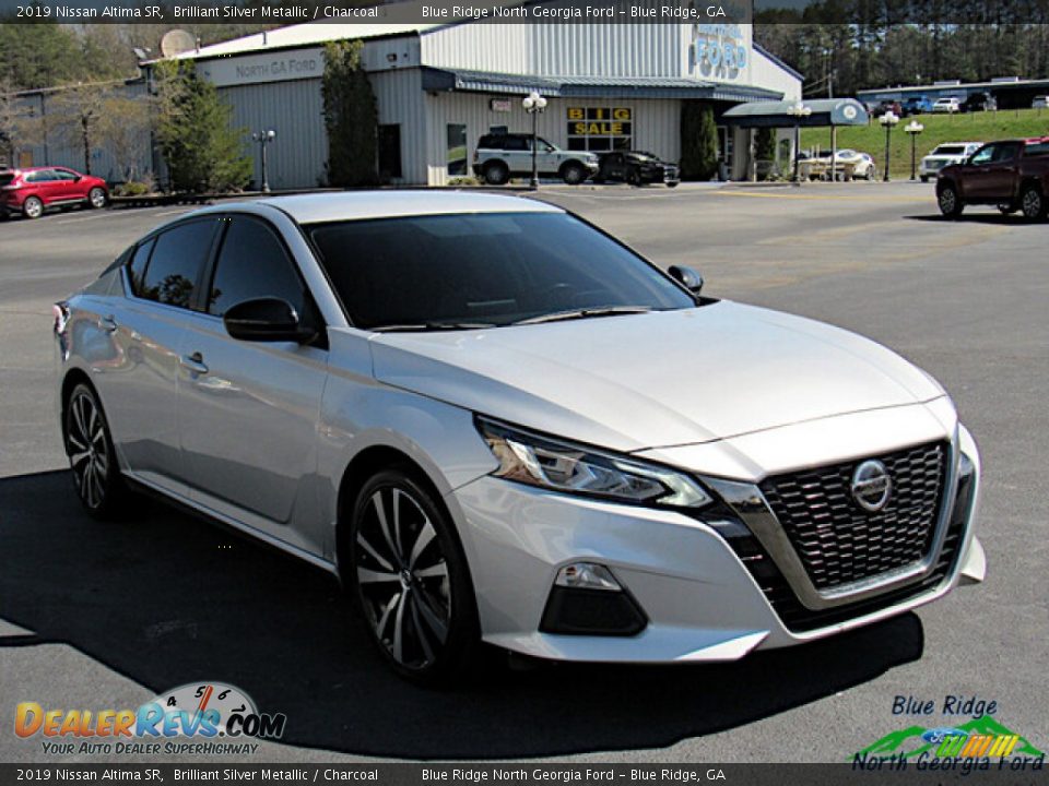 2019 Nissan Altima SR Brilliant Silver Metallic / Charcoal Photo #7