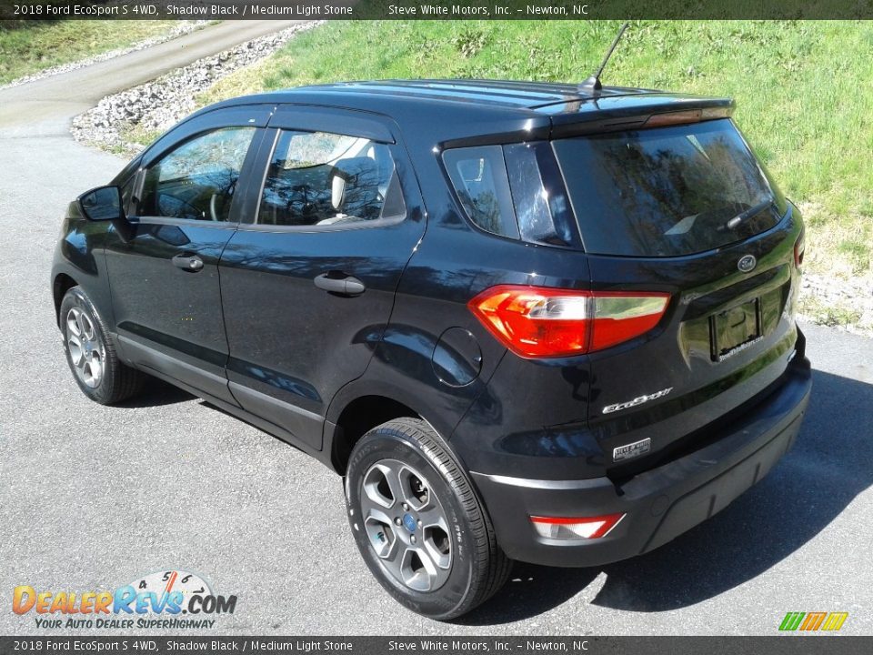 2018 Ford EcoSport S 4WD Shadow Black / Medium Light Stone Photo #9