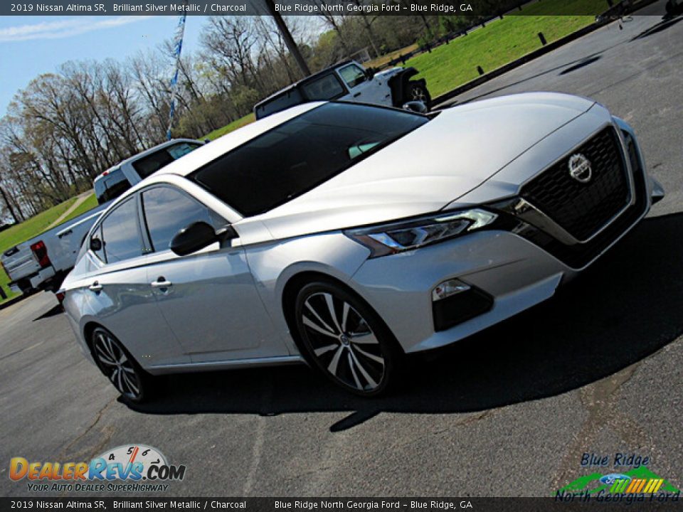 2019 Nissan Altima SR Brilliant Silver Metallic / Charcoal Photo #25