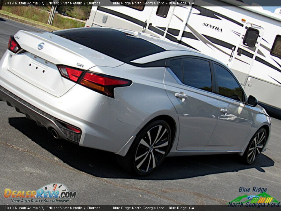 2019 Nissan Altima SR Brilliant Silver Metallic / Charcoal Photo #26