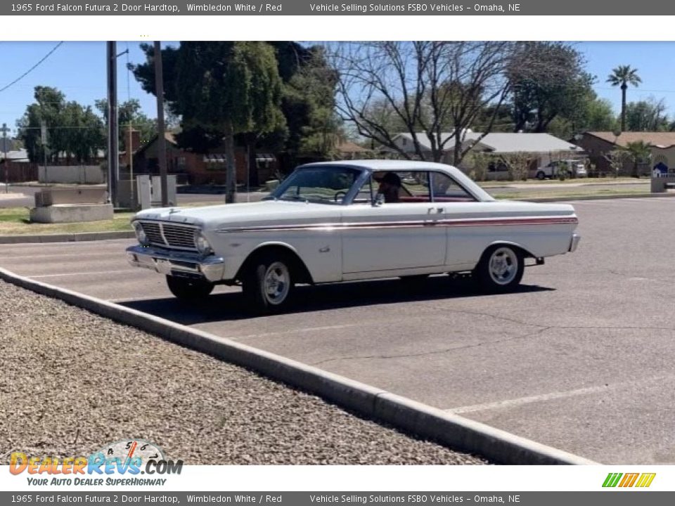 Wimbledon White 1965 Ford Falcon Futura 2 Door Hardtop Photo #2